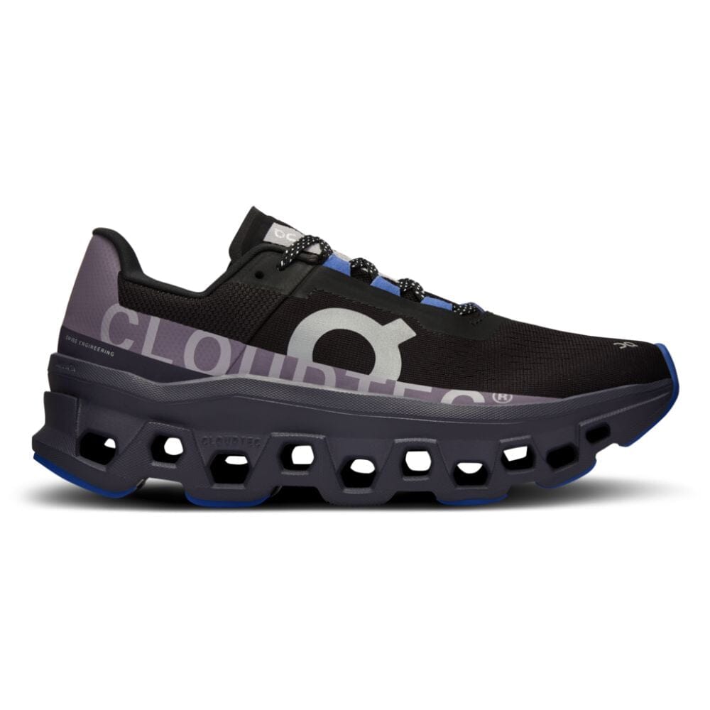 On Running Women's Cloudmonster Women's Shoes - BlackToe Running#colour_magnet-shark