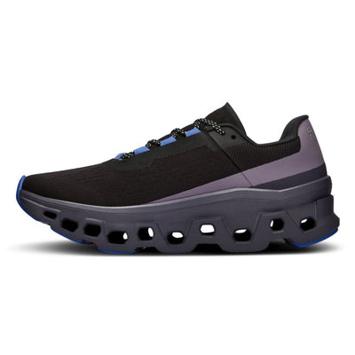 On Running Women's Cloudmonster Women's Shoes - BlackToe Running#colour_magnet-shark