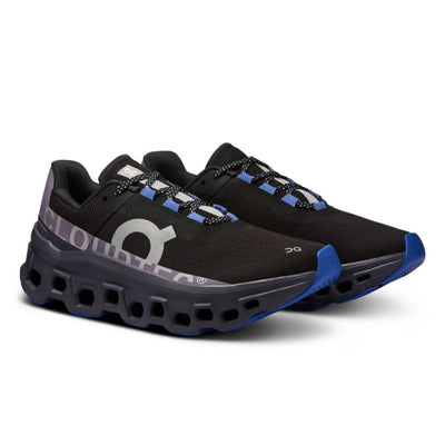 On Running Women's Cloudmonster Women's Shoes - BlackToe Running#colour_magnet-shark