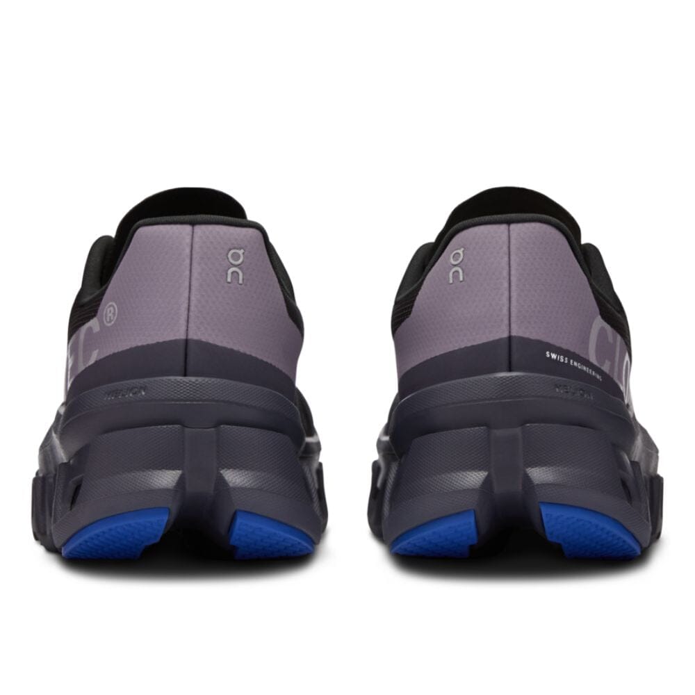 On Running Women's Cloudmonster Women's Shoes - BlackToe Running#colour_magnet-shark