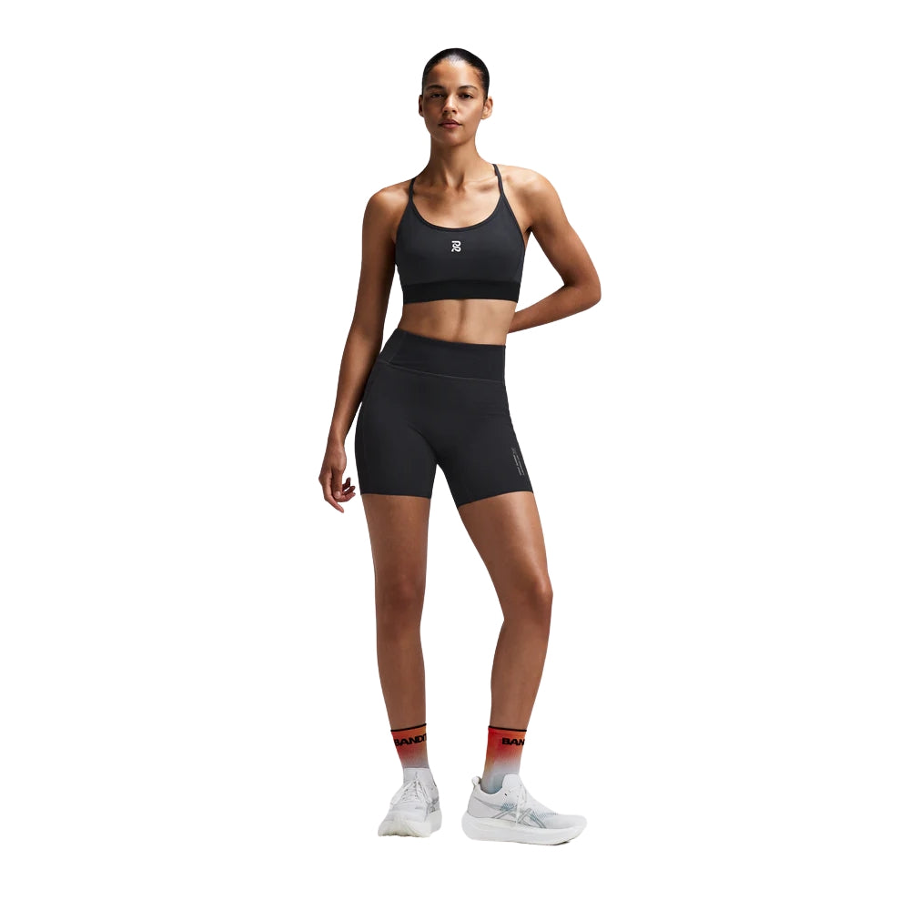 Bandit Running Women's Vanisher™ Strappy Run Bra - BlackToe Running