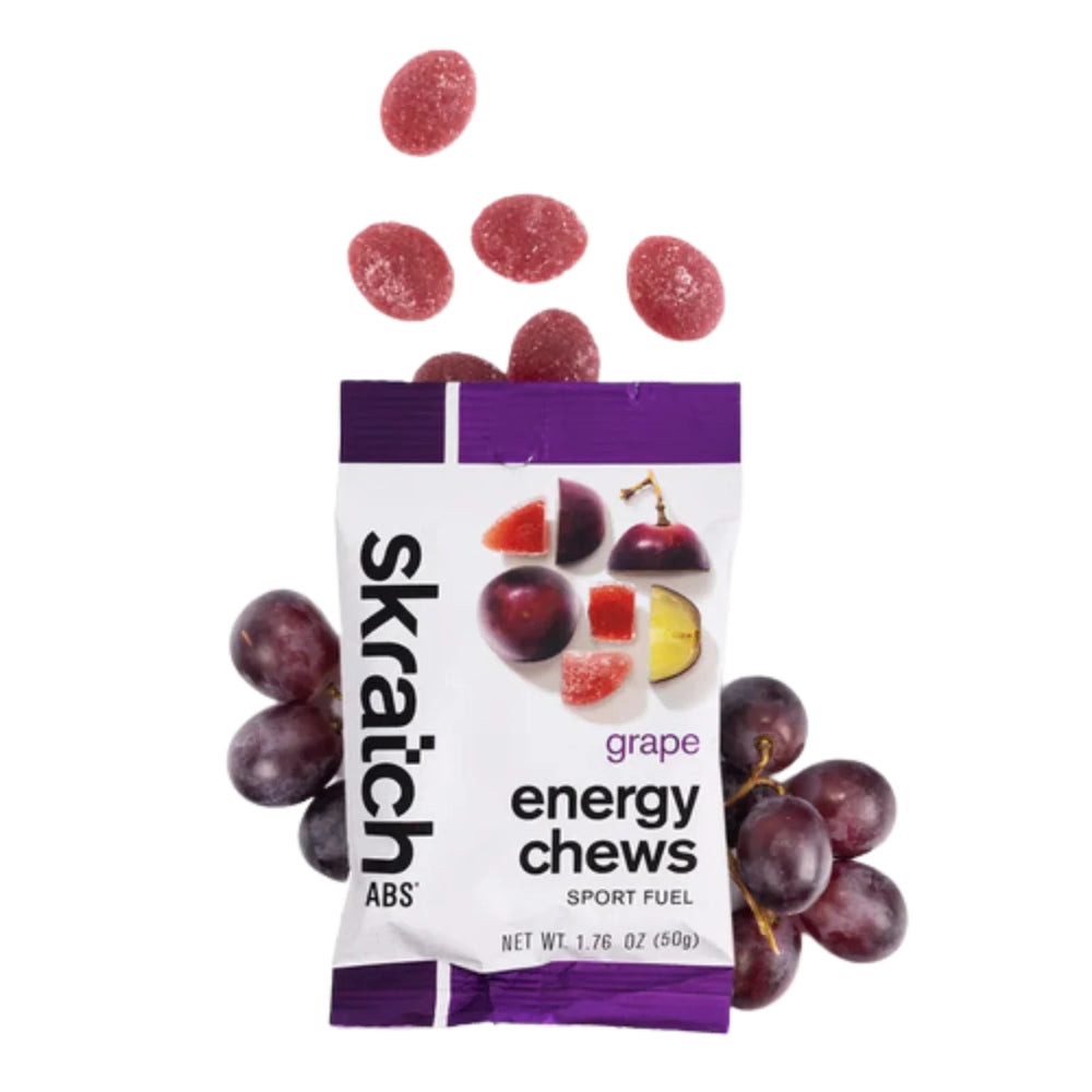 Skratch Labs Sport Energy Chews - 10 Pack - BlackToe Running#flavour_grape