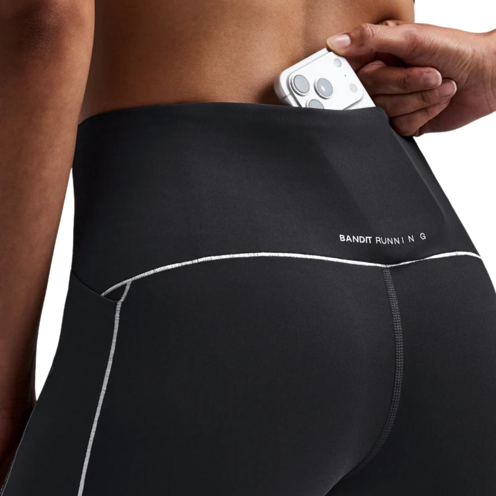 Bandit Running Women's Vanisher™ 5" Pop Stitch™ High Waist Compression Short - BlackToe Running