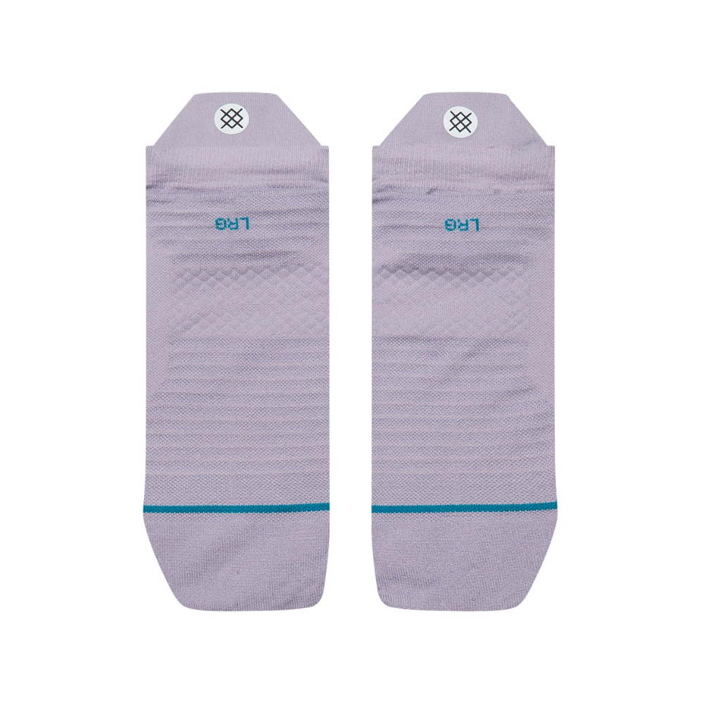Stance Solid Ultralight Cushion Tab Socks - BlackToe Running#colour_lilac