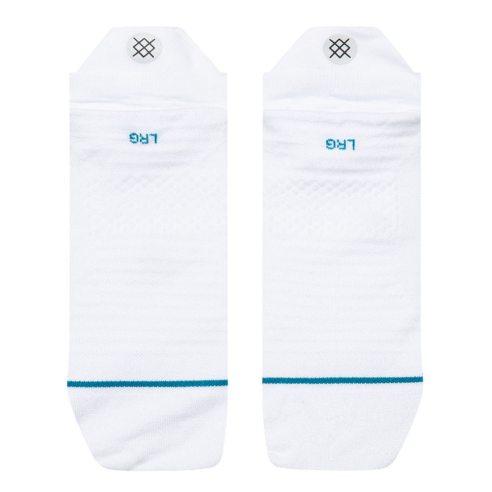 Stance Run Variegated Ultralight Cushion Tab Socks - BlackToe Running