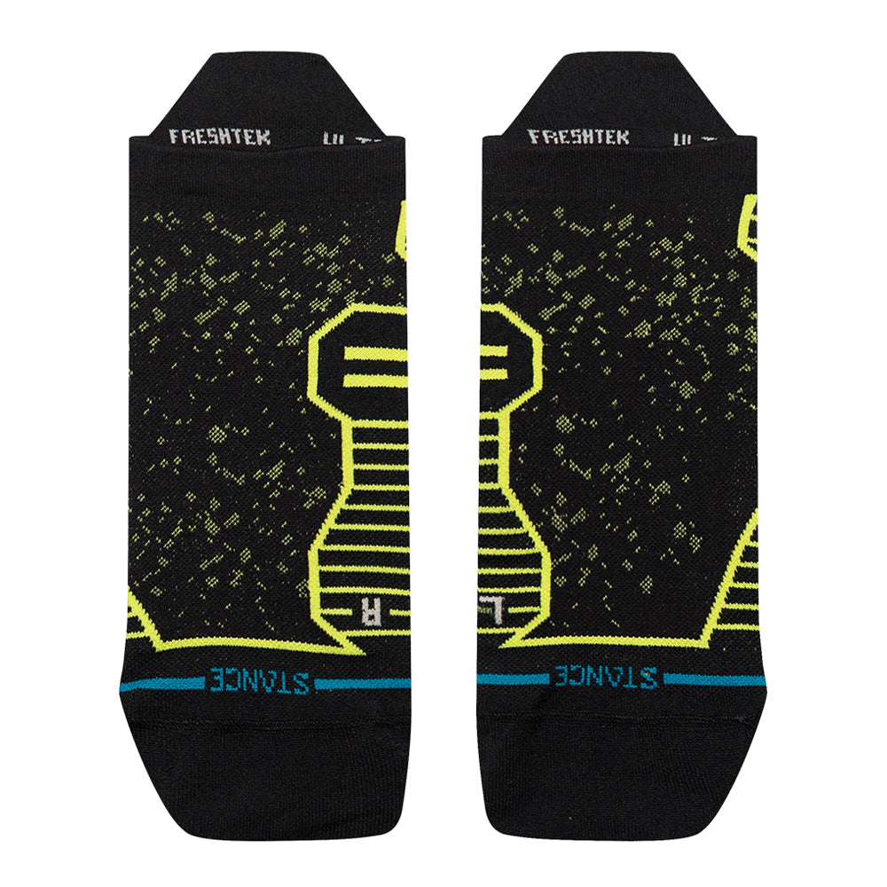 Stance Speckle Ultralight Cushion Tab Socks - BlackToe Running