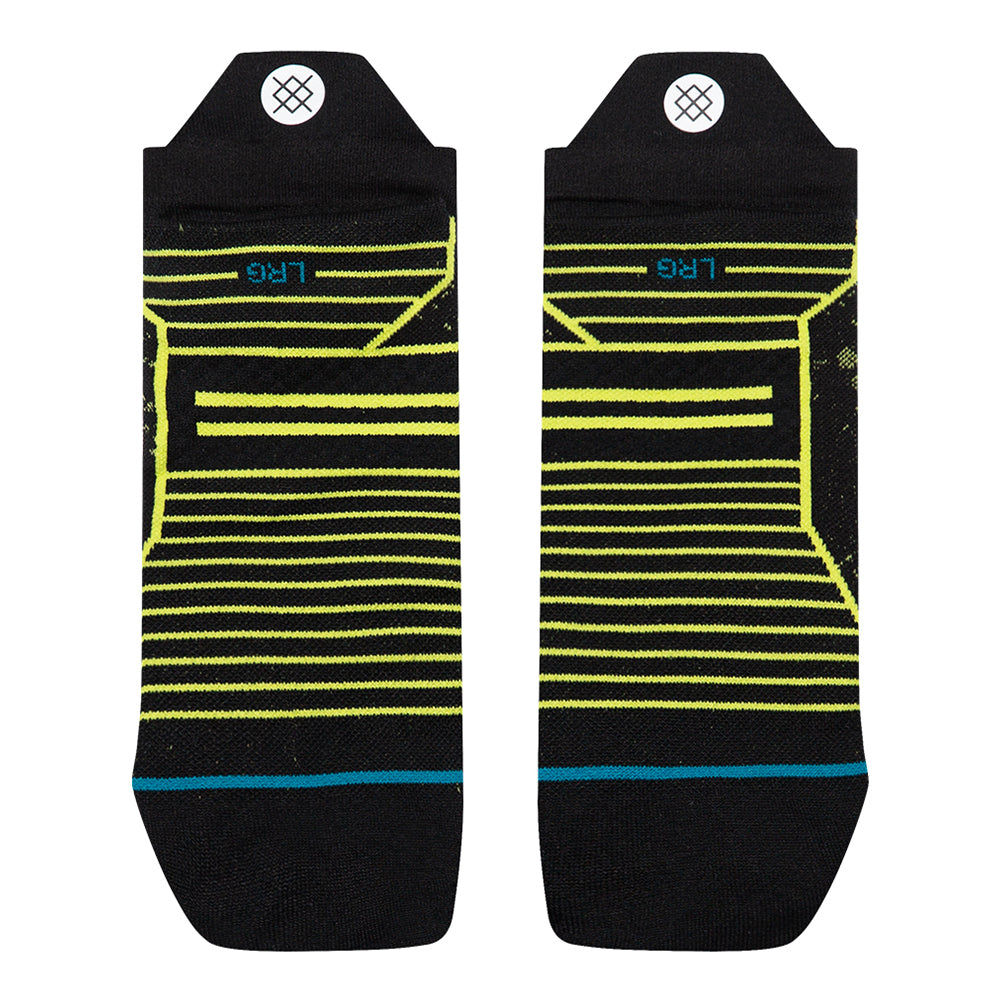 Stance Speckle Ultralight Cushion Tab Socks - BlackToe Running