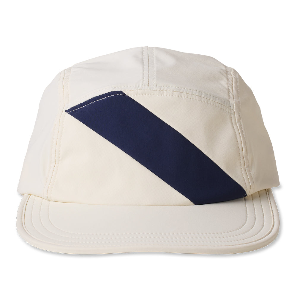 Tracksmith Session Hat - BlackToe Running#colour_ivory-navy