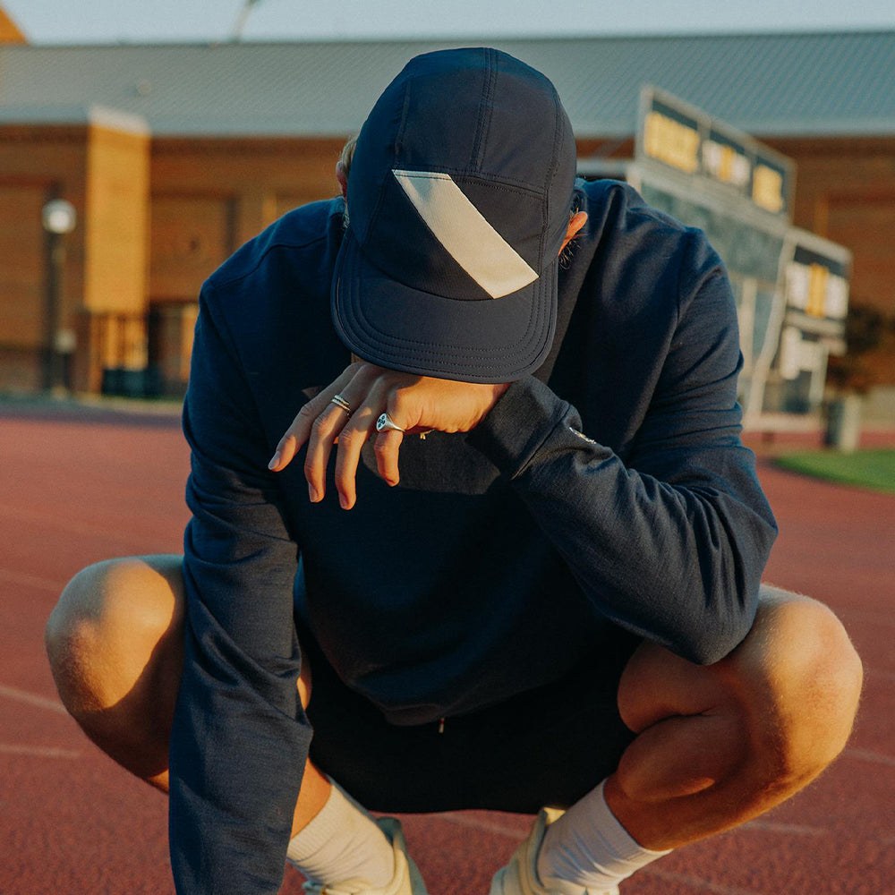 Tracksmith Session Hat - BlackToe Running