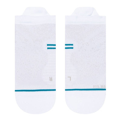 Stance Run Light Tab Socks - BlackToe Running#colour_white