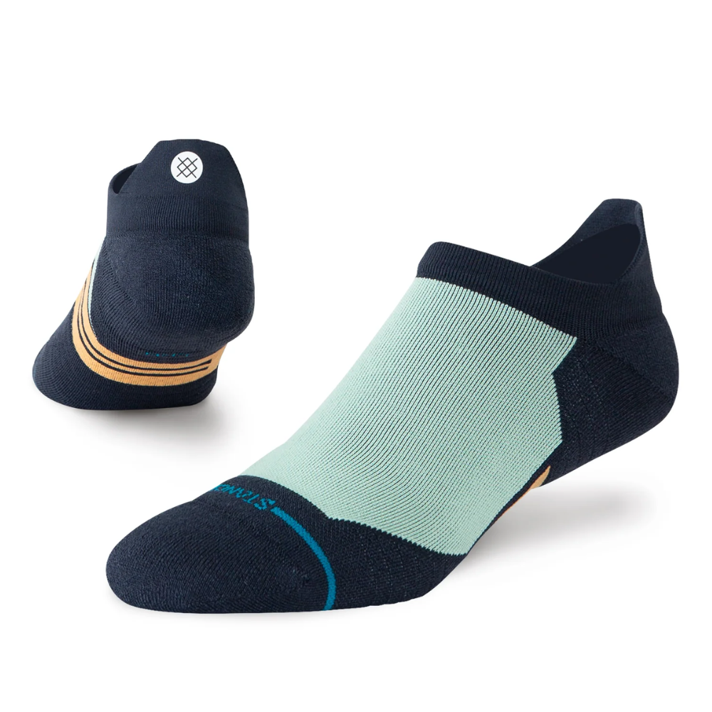 Stance Run Light Cushion Tab Socks - BlackToe Running#colour_mint