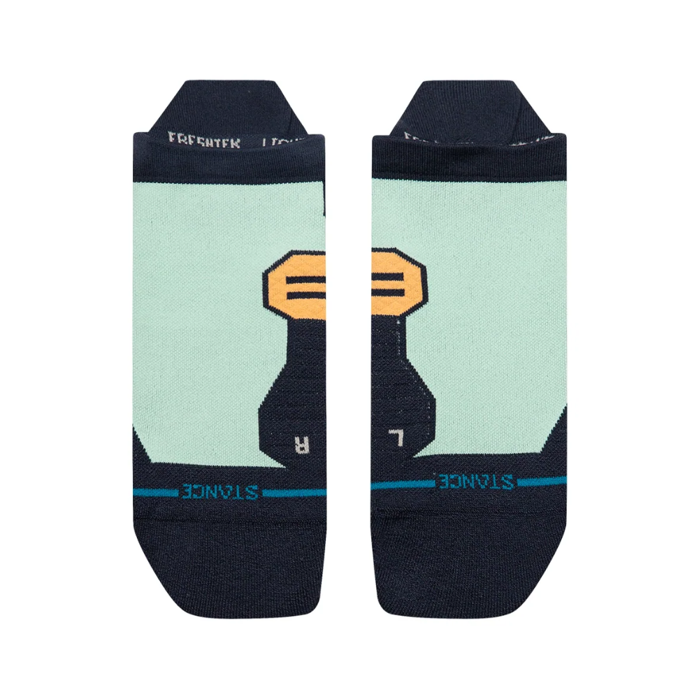 Stance Run Light Cushion Tab Socks - BlackToe Running