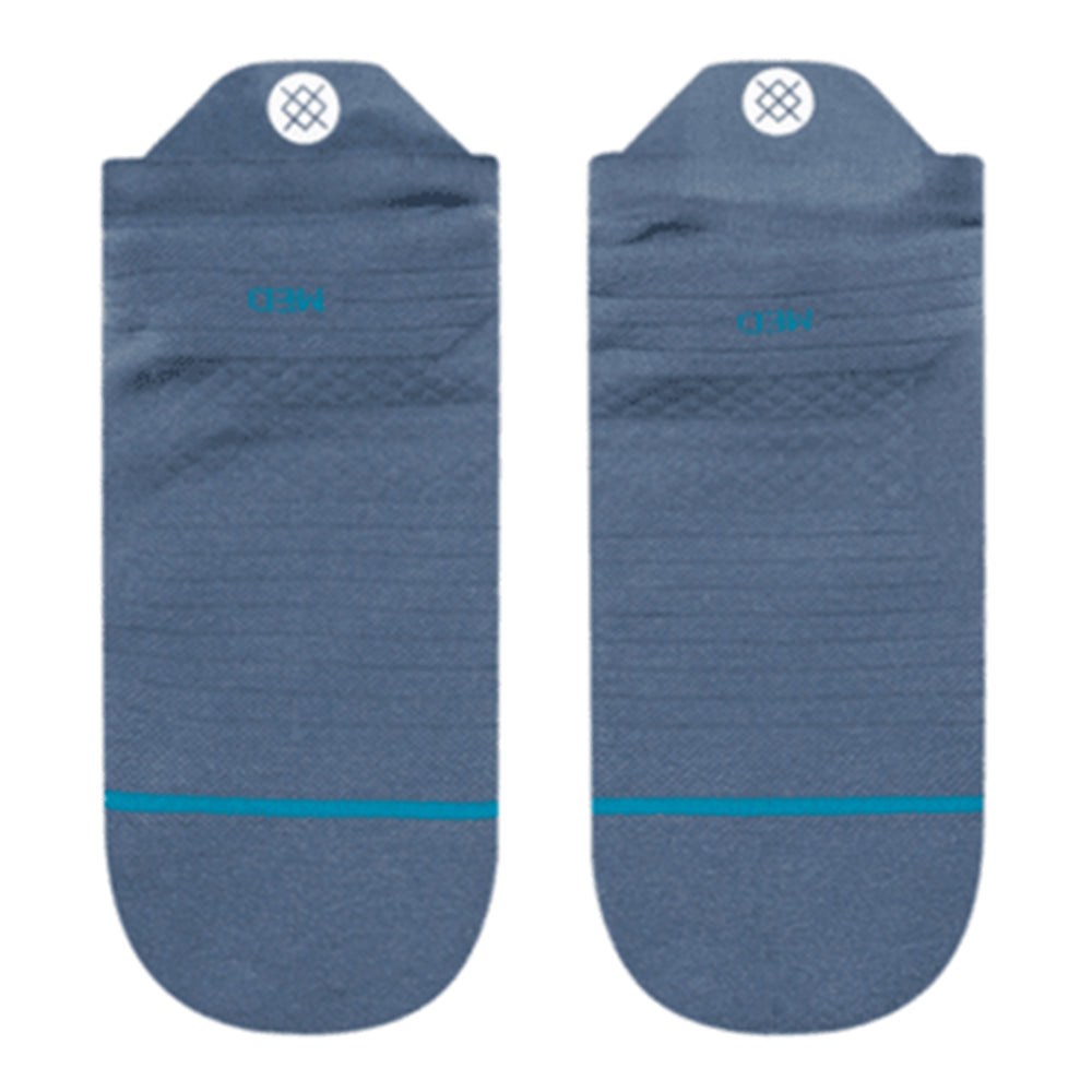 Stance Run Light Cushion Tab Socks - BlackToe Running#colour_sea-blue
