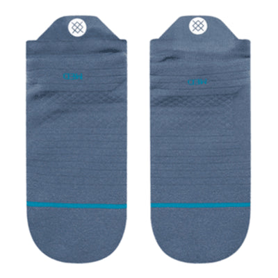 Stance Run Light Cushion Tab Socks - BlackToe Running#colour_sea-blue