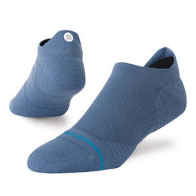 Stance Run Light Cushion Tab Socks - BlackToe Running#colour_sea-blue