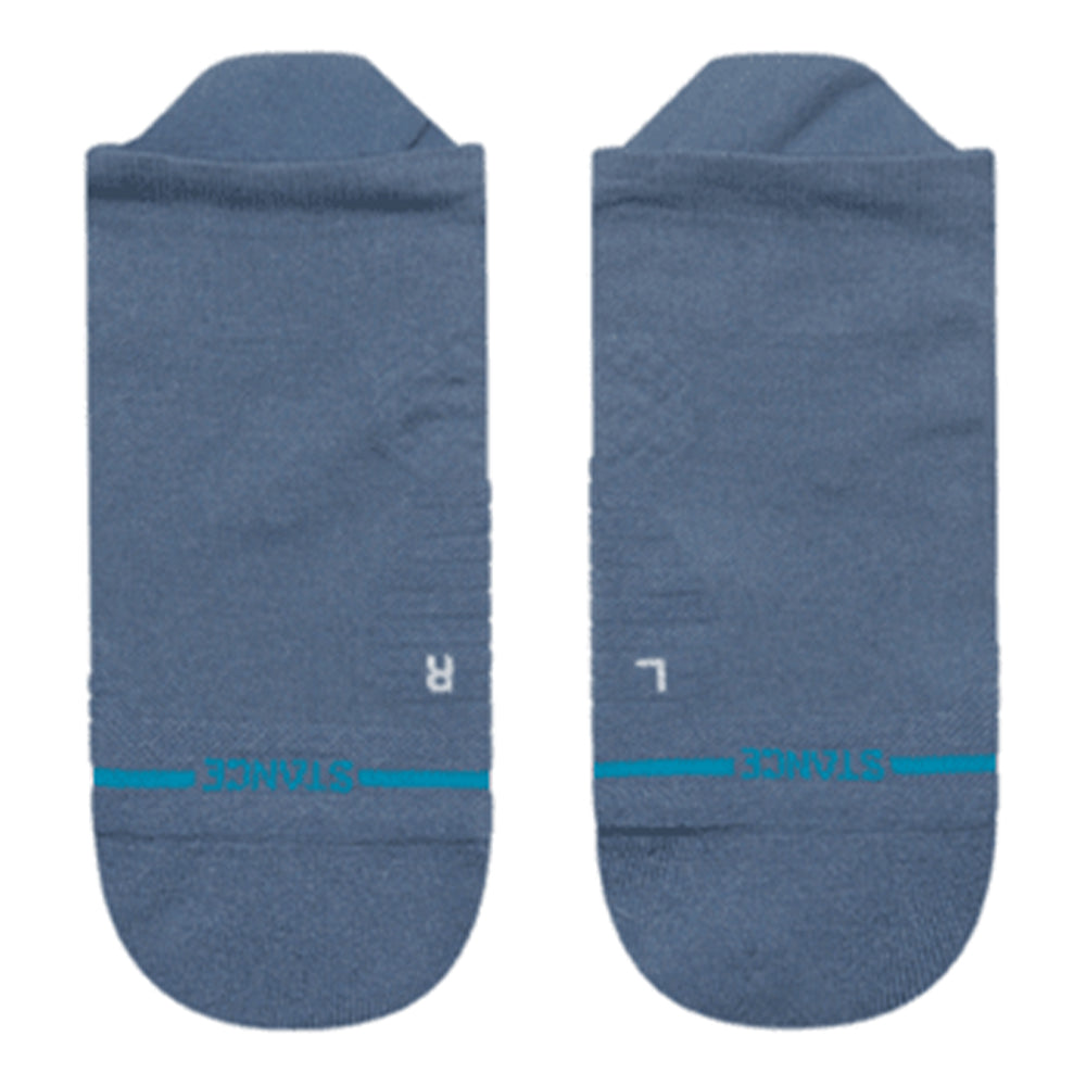 Stance Run Light Cushion Tab Socks - BlackToe Running#colour_sea-blue