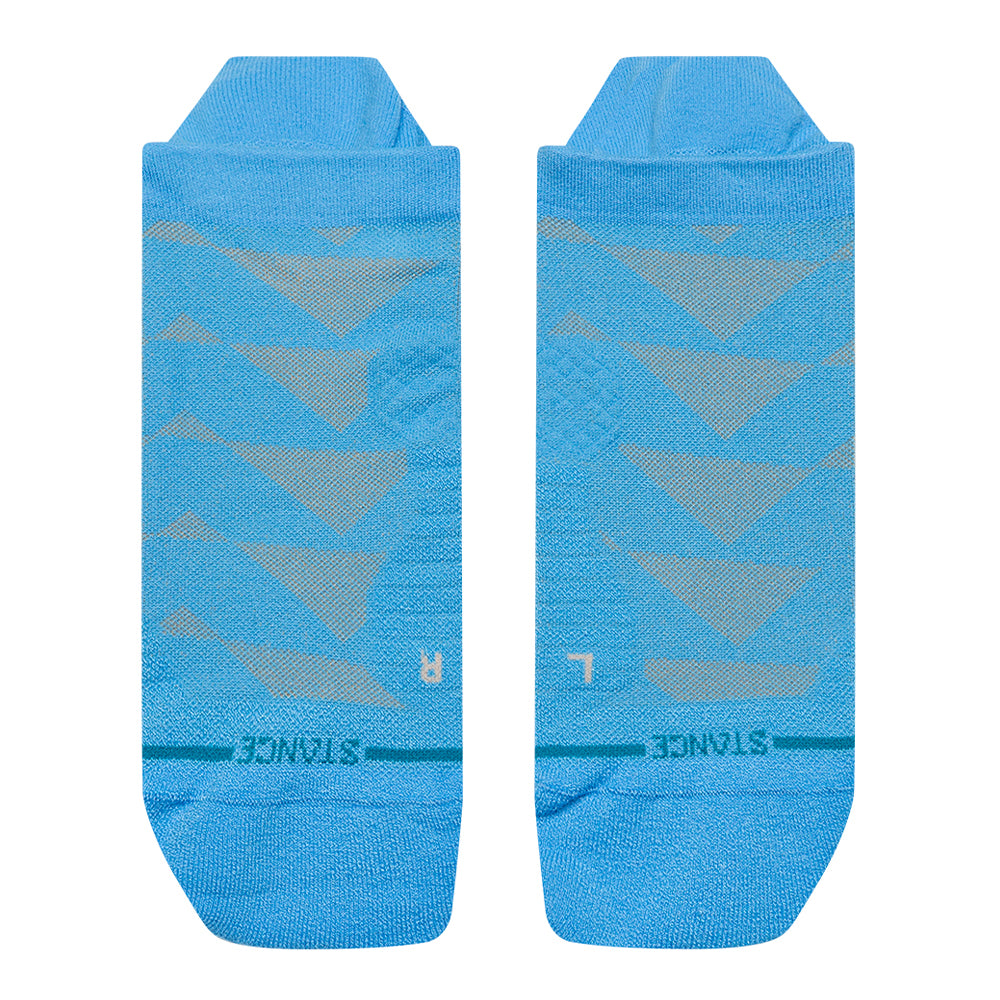 Stance Scanner Light Cushion Tab Socks - BlackToe Running#colour_electric-blue