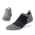 Stance Powder Split Light Cushion Tab Socks - BlackToe Running#colour_black
