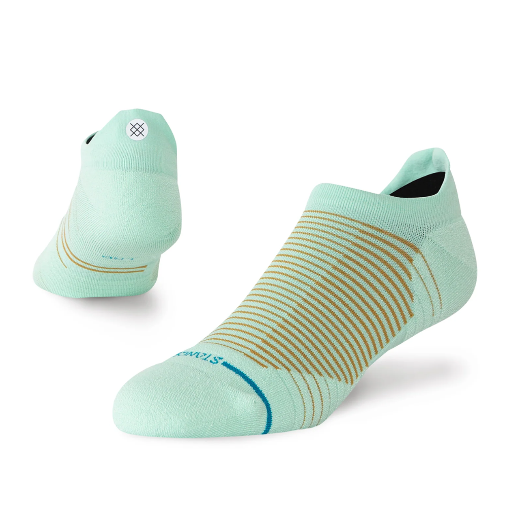 Stance Scanner Light Cushion Tab Socks - BlackToe Running#colour_mint