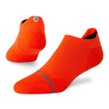 Stance Run Iconic Light Cushion Tab Socks - BlackToe Running#colour_tomato