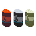 Stance Run Speedy Light Cushion Tab 3-Pack Socks - BlackToe Running#colour_multi