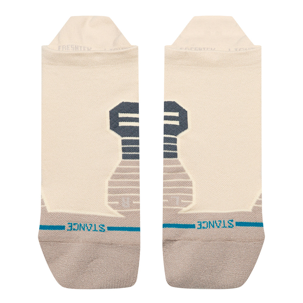 Stance Variegated Light Cushion Tab Socks - BlackToe Running#colour_croissant