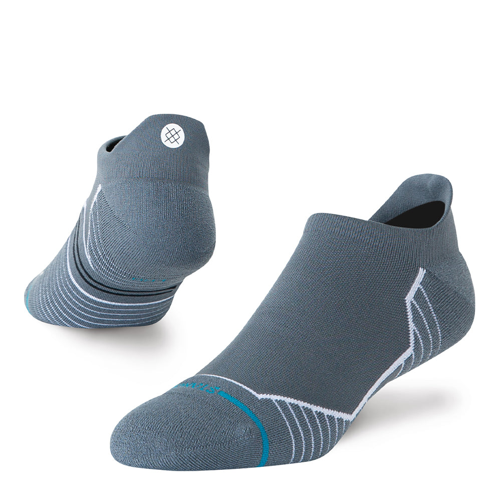 Stance Variegated Light Cushion Tab Socks - BlackToe Running#colour_turbulence