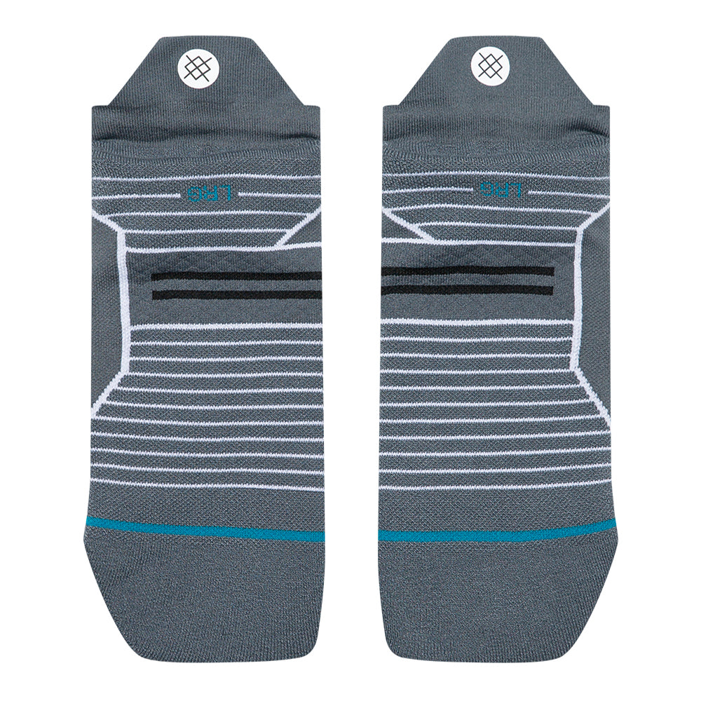 Stance Variegated Light Cushion Tab Socks - BlackToe Running#colour_turbulence