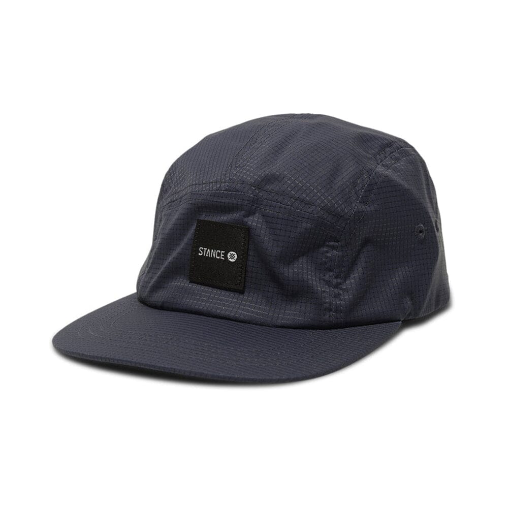 Stance Kinetic 5 Panel Adjustable Cap - BlackToe running#colour_navy
