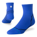 Stance Run Variegated Ultralight Cushion Quarter Socks - BlackToe Running#colour_cobalt-blue