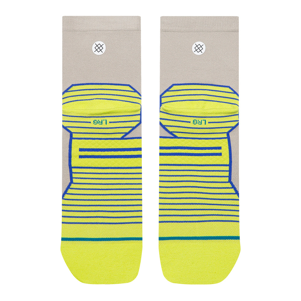 Stance Pop Out Ultralight Cushion Quarter Socks - BlackToe Running