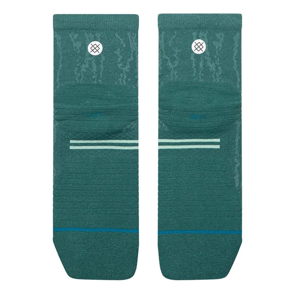 Stance Matrix Light Cushion Quarter Socks - BlackToe Running