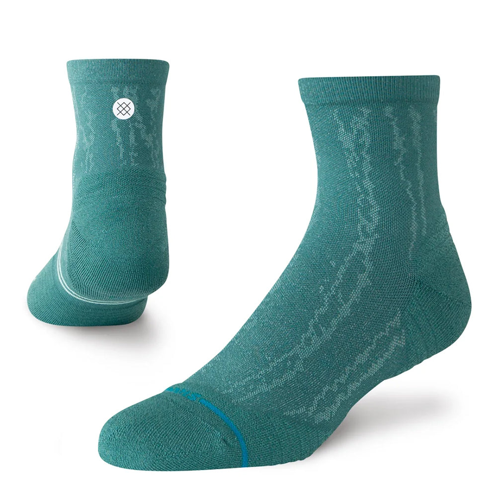 Stance Matrix Light Cushion Quarter Socks - BlackToe Running