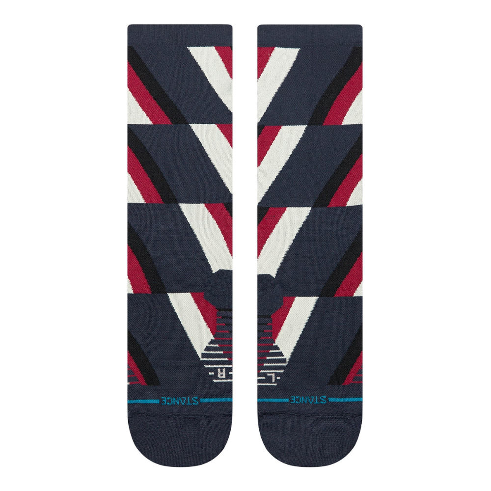 Stance Gamma Ray Ultralight Cushion Crew Socks - BlackToe Running