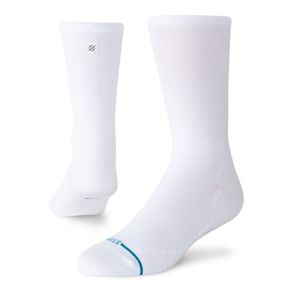 Stance Solid Ultralight Cushion Crew Socks - BlackToe Running