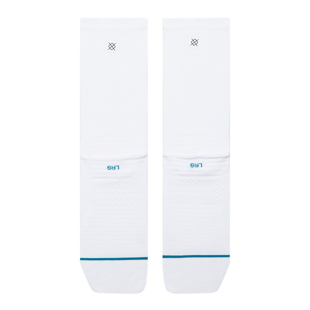 Stance Solid Ultralight Cushion Crew Socks - BlackToe Running