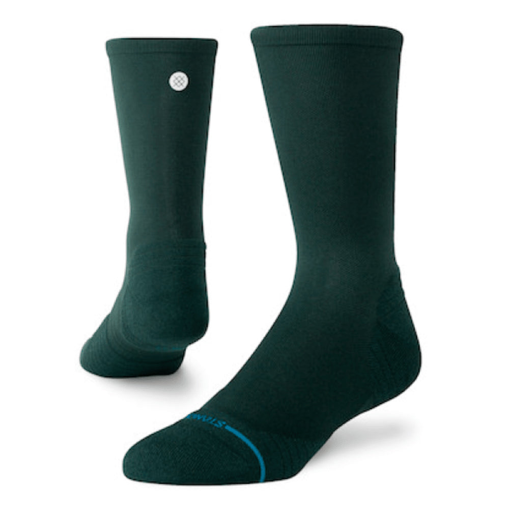 Stance Run Light Cushion Crew Socks - BlackToe Running#colour_pine