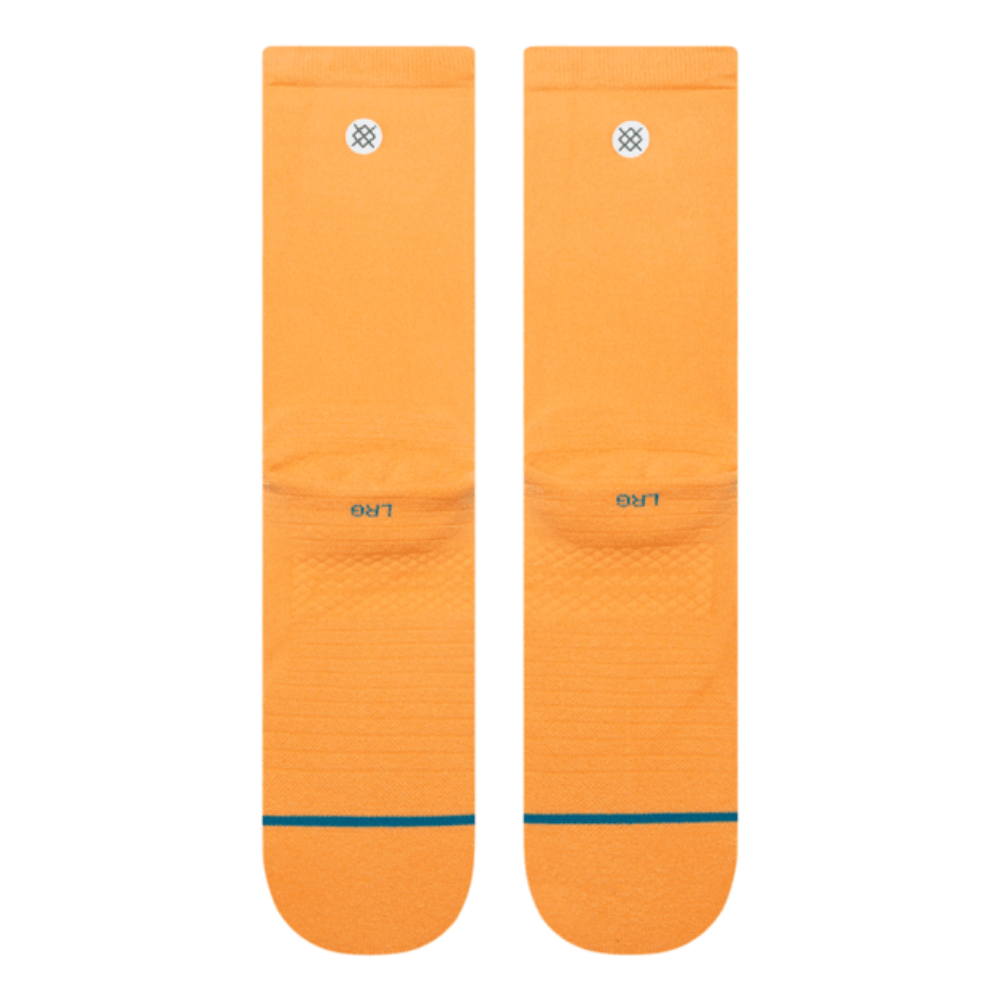 Stance Run Light Cushion Crew Socks - BlackToe Running#colour_mango