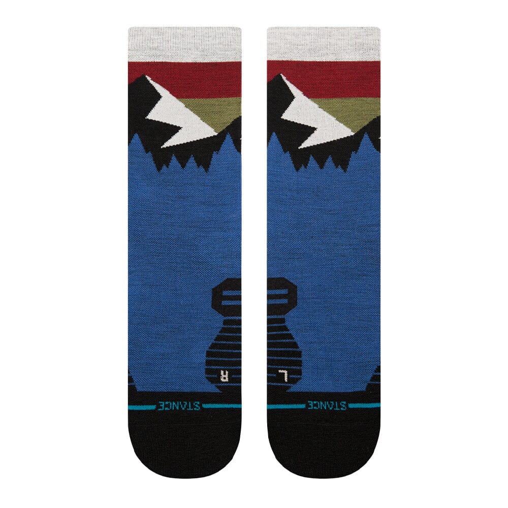 Stance Run Light Cushion Wool Crew Socks - BlackToe Running