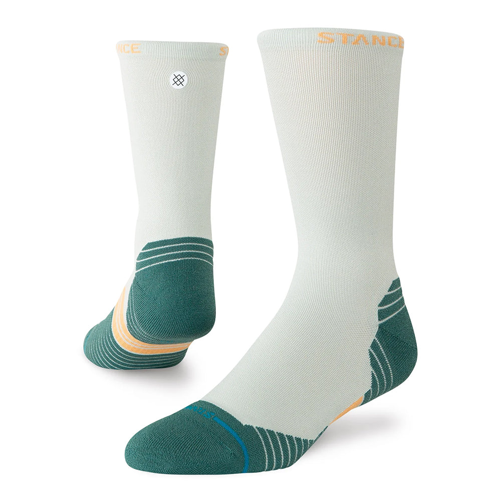 Stance Doubled Up Light Cushion Crew Socks - BlackToe Running