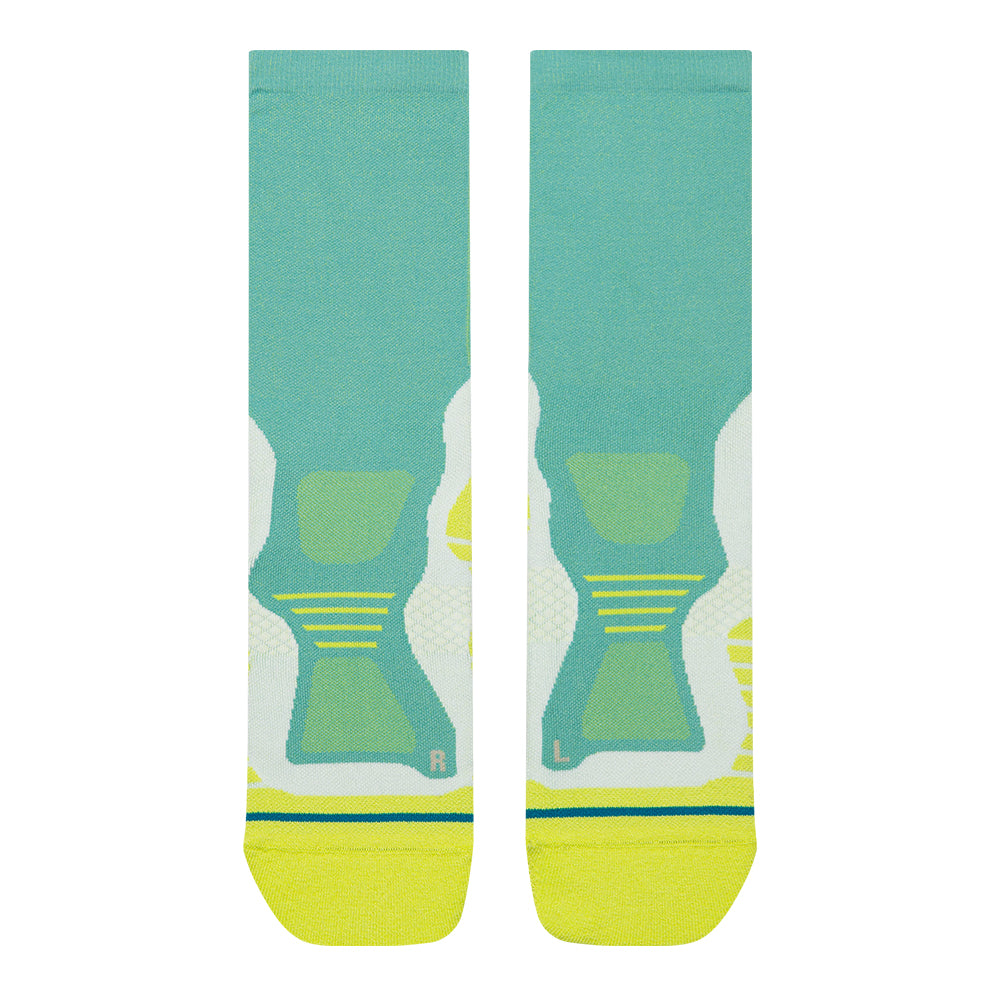 Stance Pace Light Cushion Crew Socks - BlackToe Running