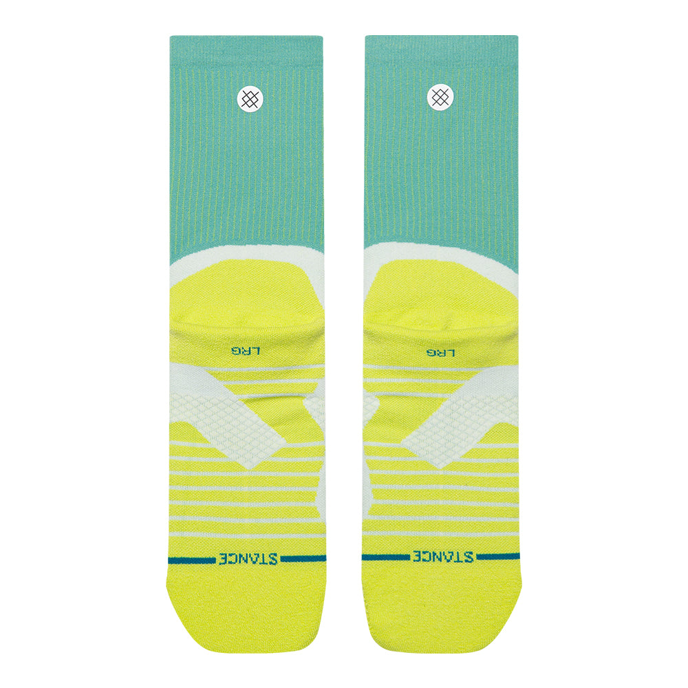 Stance Pace Light Cushion Crew Socks - BlackToe Running