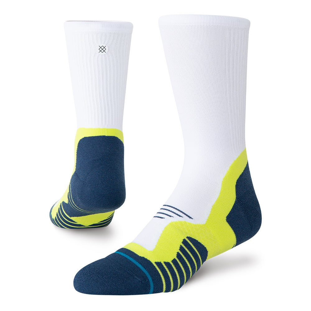 Stance Pace Light Cushion Crew Socks - BlackToe Running
