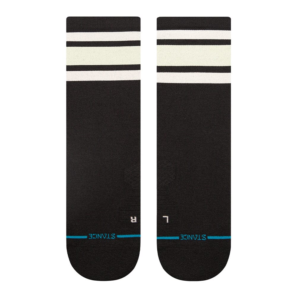 Stance Run Boyd Light Crew Socks - BlackToe Running