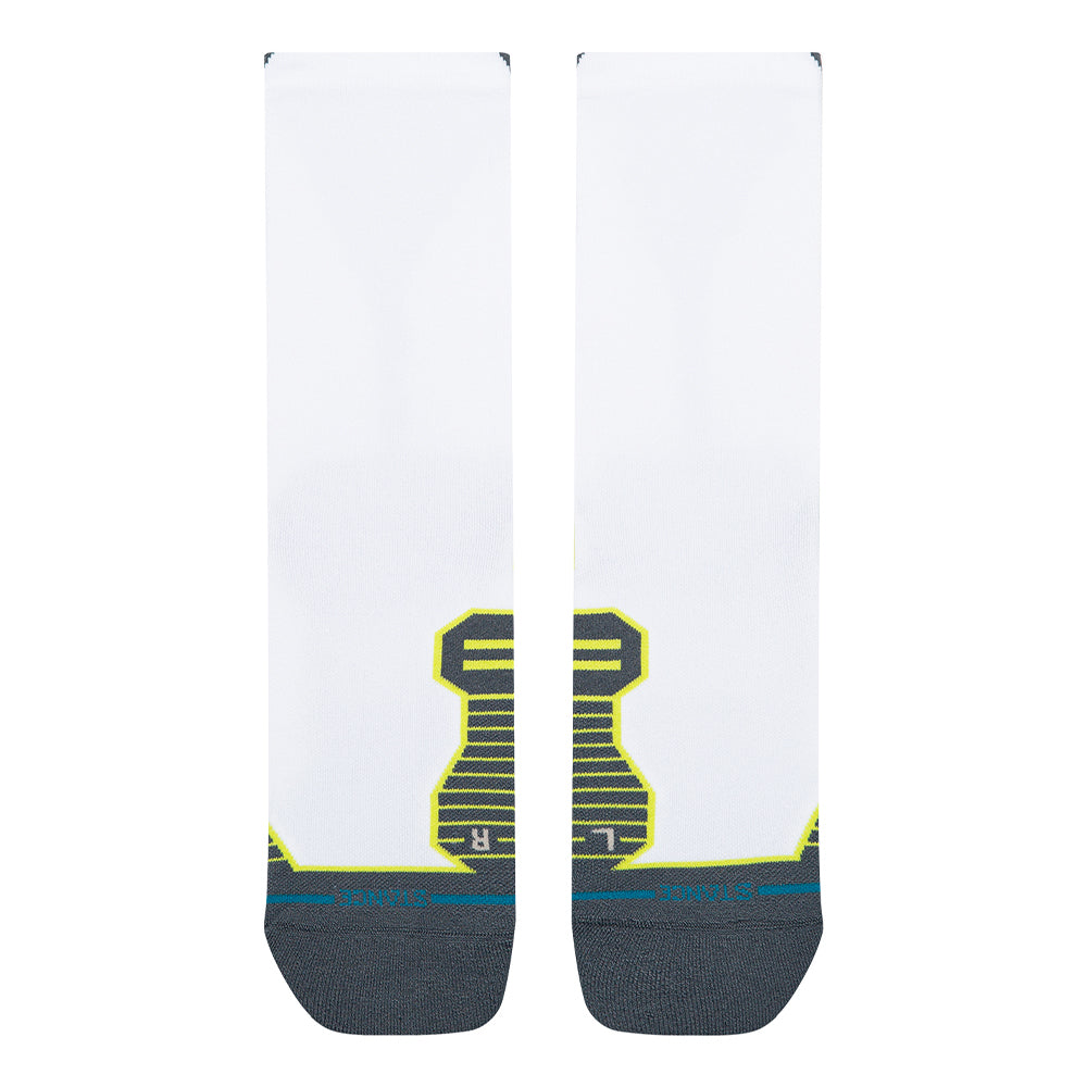 Stance Funnel Light Cushion Crew Socks - BlackToe Running
