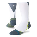 Stance Funnel Light Cushion Crew Socks - BlackToe Running#colour_white