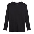 Soar Men's L/S Merino & Silk Base Layer - BlackToe Running#colour_dark-grey