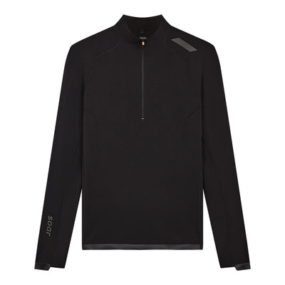 Soar Women's Advanced Windbreaker - BlackToe Running#colour_black