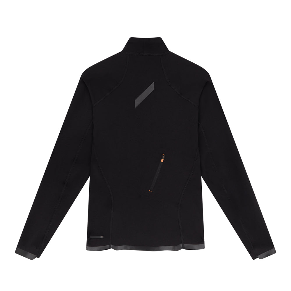 Soar Men's Advanced Windbreaker - BlackToe Running