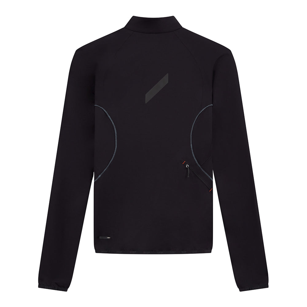 Soar Women's Wool Tech Top - BlackToe Running